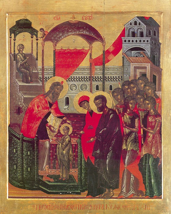 Введение во храм Пресвятой Богородицы. Хиландар (Афон), XVI век